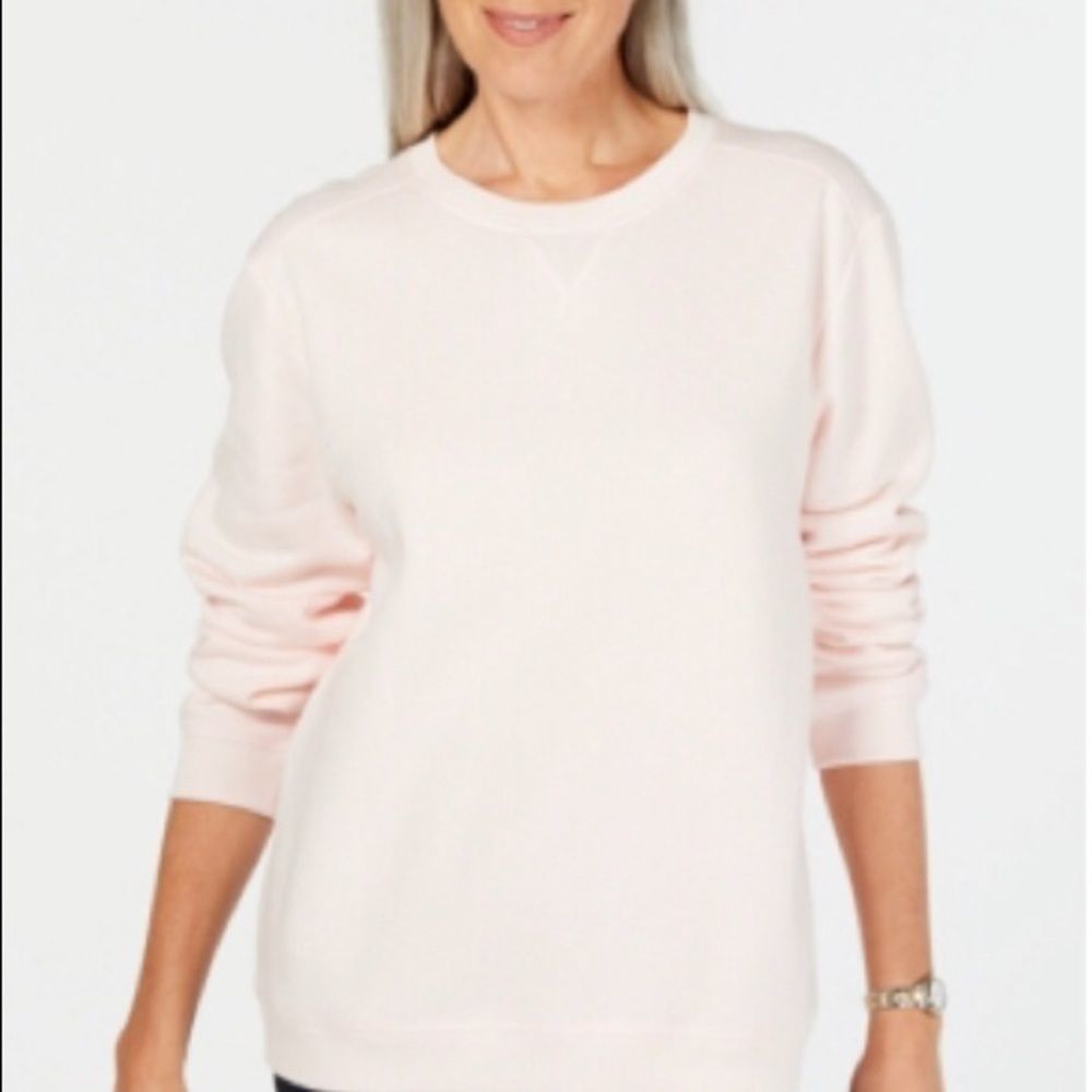 NWT Karen Scott Longsleeve Sweatshirt SZ-M